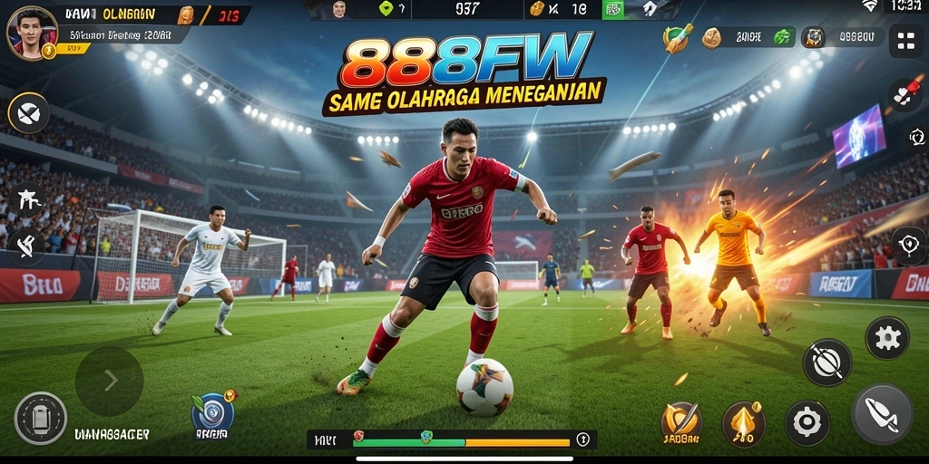 Screenshot gameplay seru dari 888FW dengan tampilan grafis yang mengesankan.