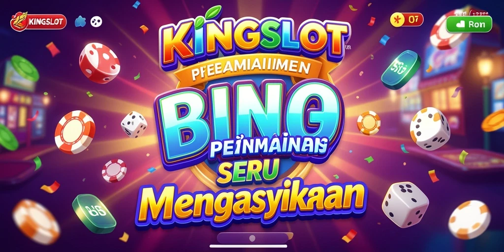 Gameplay seru Bingo di KINGSLOT yang menantang dan menghibur.