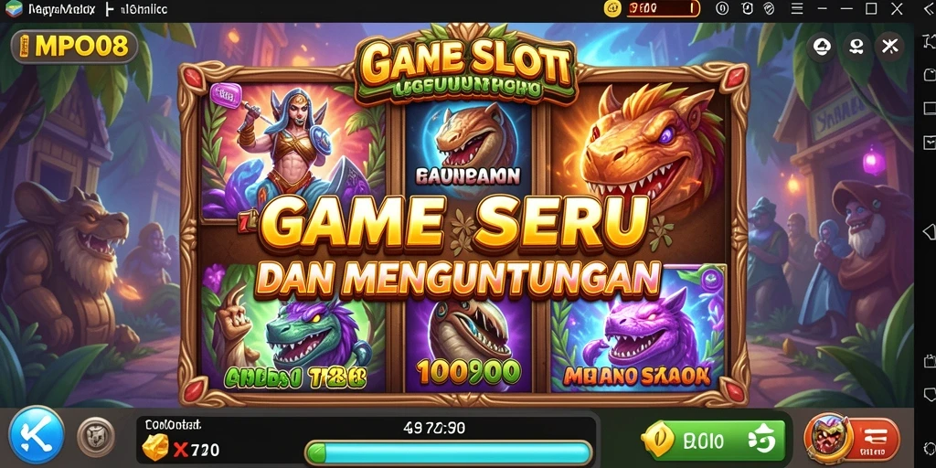 Tampilan menarik dari gameplay MPO08 yang penuh aksi.